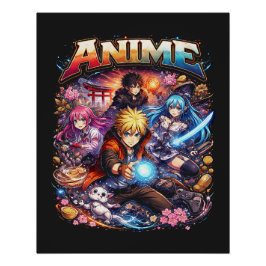 Póster Leyendas del Anime
