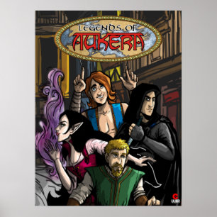 Póster Leyendas del poster de Aukera