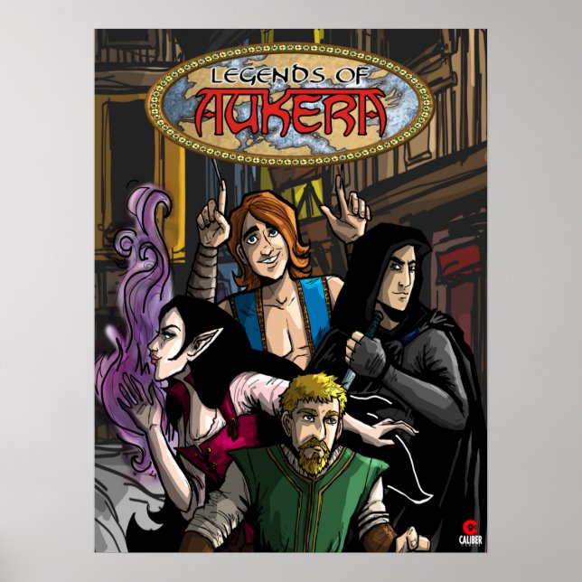 Póster Leyendas del poster de Aukera (Frente)