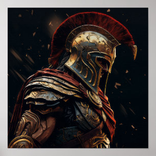 Póster Leyendas espartanas: Tenacidad inquebrantable en u