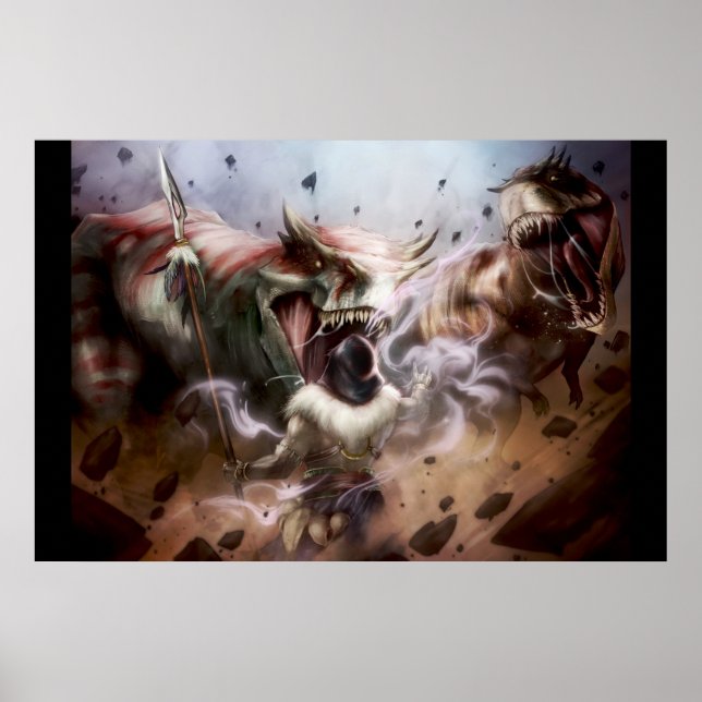 Póster Leyendas primarias (Frente)