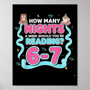 Póster Leyendo 67 Meme Englieacher Divertido 67 Amante de