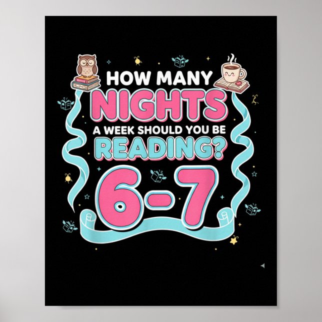 Póster Leyendo 67 Meme Profesor de Inglés Divertido 67 Am (Frente)
