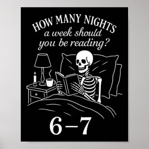 Póster Leyendo 67 Meme Profesor de Inglés Divertido 67 Am