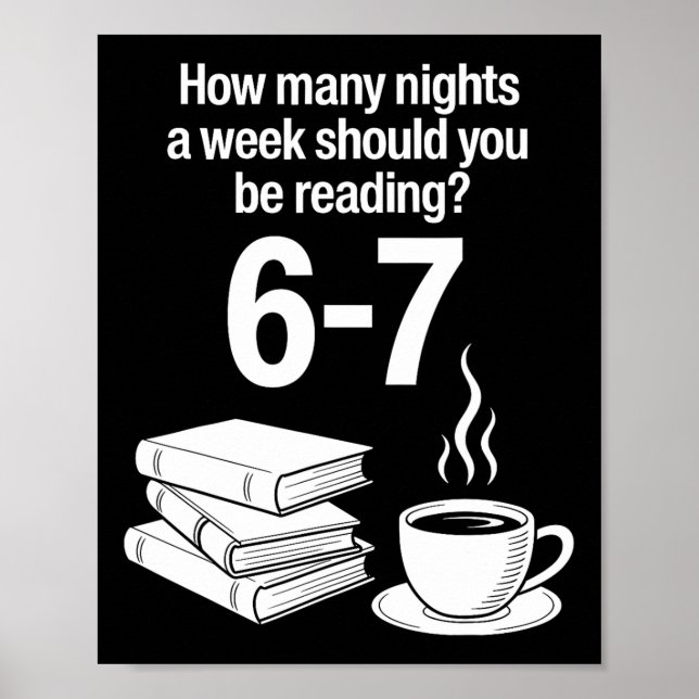 Póster Leyendo 67 Meme Profesor de Inglés Divertido Amant (Frente)