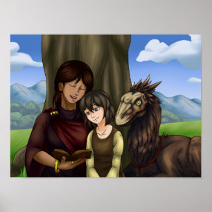 Póster Leyendo juntos