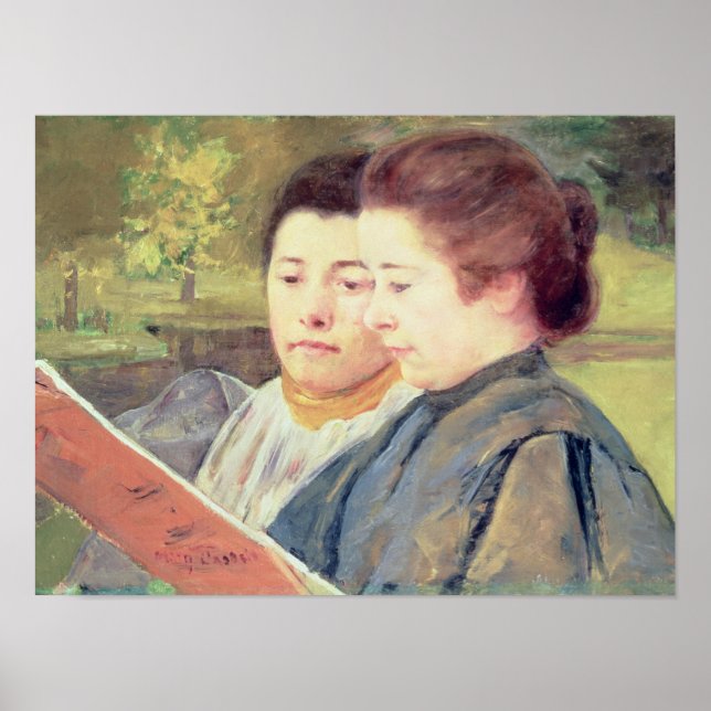 Póster Leyendo mujeres (Frente)