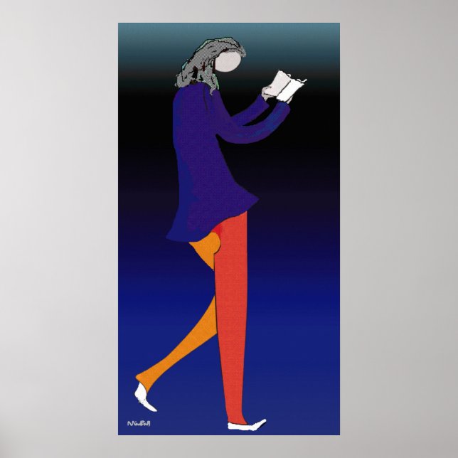 Póster Leyendo Walker (Frente)