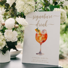 Póster Leyton Gold Modern Minimal Rótulo para bebidas