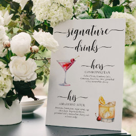 Póster Leyton Modern Minimal Signature Bebe Rótulo