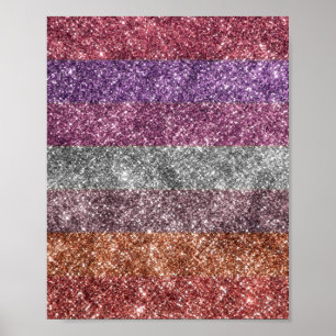 Póster LGBT+Orgullo- gay. Amor marica. Arcoiris