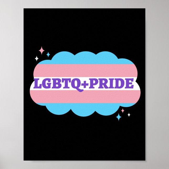 Póster LGTB+Orgullo. Amor gay-arcoiris. (Frente)
