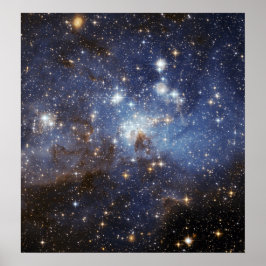 Póster LH 95 Región de formación de estrellas NASA
