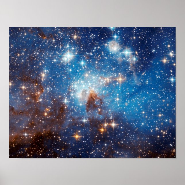 Póster LH 95 Star Forming Region - Hubble Space Photo (Frente)