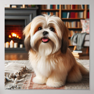 Póster Lhasa Apso