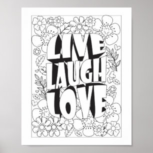 Póster Lía en vivo el color del amor tú mismo