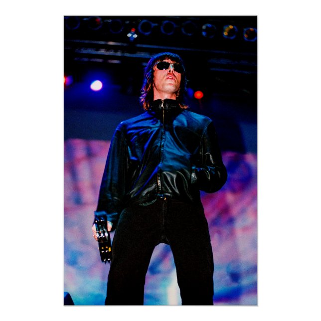 Póster Liam Gallagher Oasis Reading Rock Festival (Anverso)