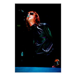 Póster Liam Gallagher Oasis Reading Rock Festival