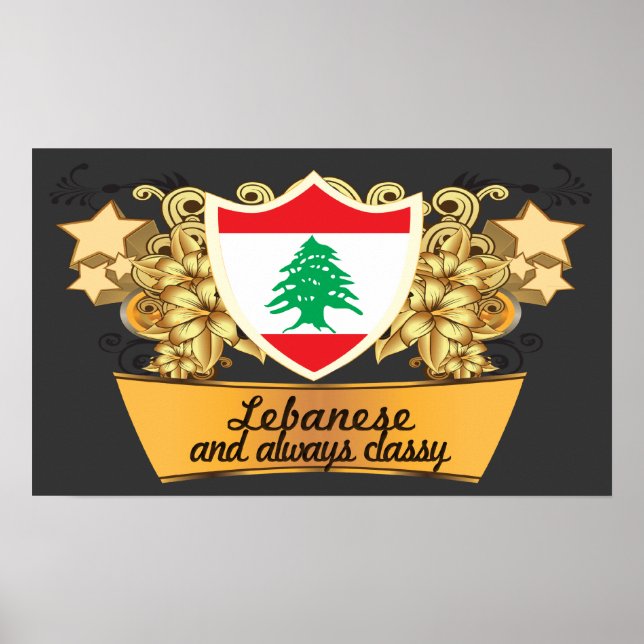 Póster Libaneses con clase (Frente)