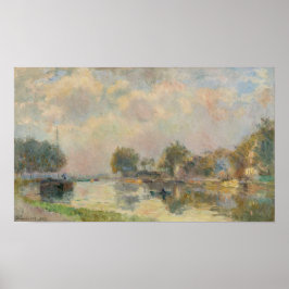 Póster Líbano - En El Riverbank 1909