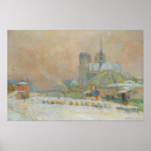 Póster Líbano - Notre Dame De Paris Vista Desde El Quai..