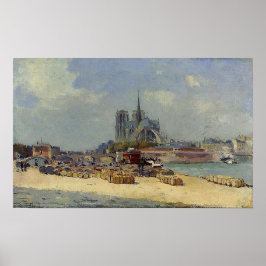 Póster Líbano - Notre Dame Paris 1897