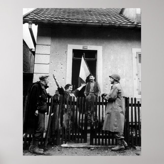 Póster Liberación de Belfort, Francia (Frente)