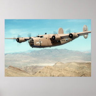 Póster Liberador B-24