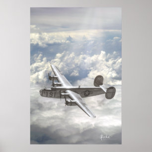 Póster Liberador B-24