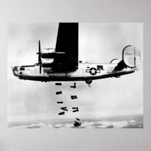 Póster Liberador consolidado B-24