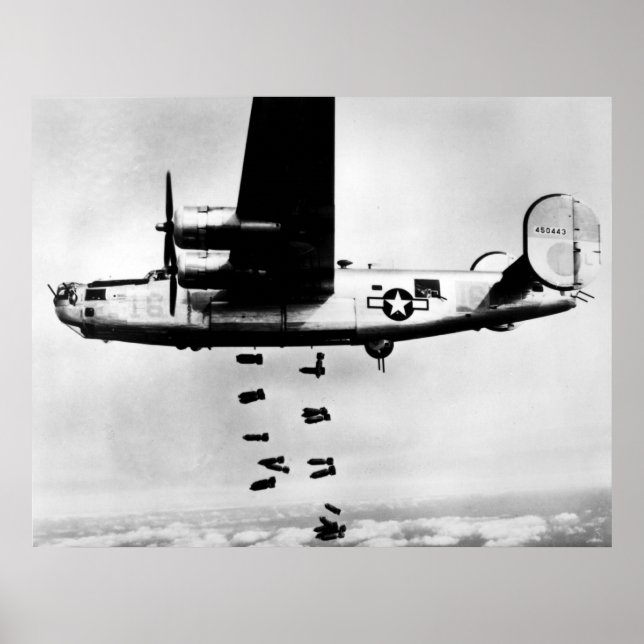 Póster Liberador consolidado B-24 (Frente)