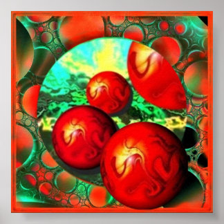 Póster liberando las orbs