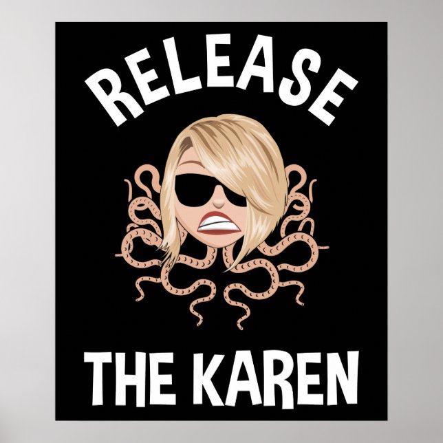 Póster Liberar a Karen (Frente)