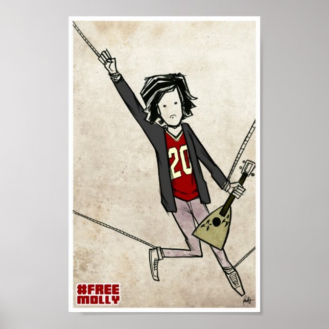 Póster Liberar a Molly (Frente)