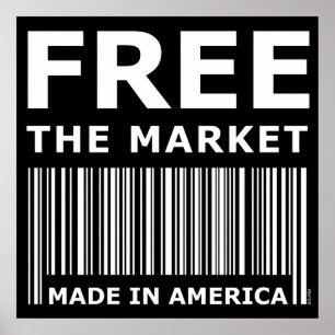 Póster Liberar El Mercado