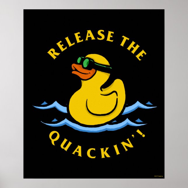 Póster Liberar el Quackin' (Frente)