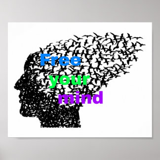 Póster Liberar su información de MInd/Declaración