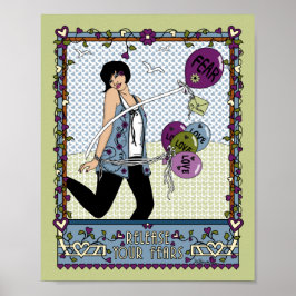 Póster Liberar su Poster Fears_A_8x10