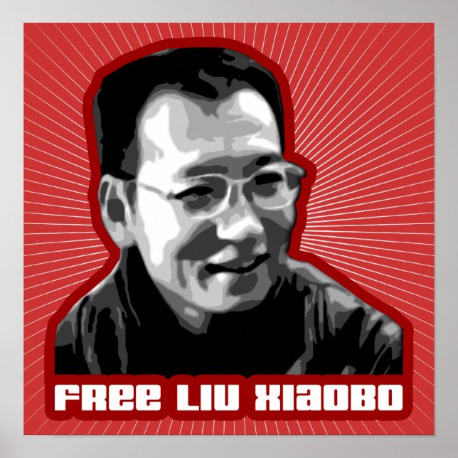 Póster Liberen a Liu Xiaobo (Frente)