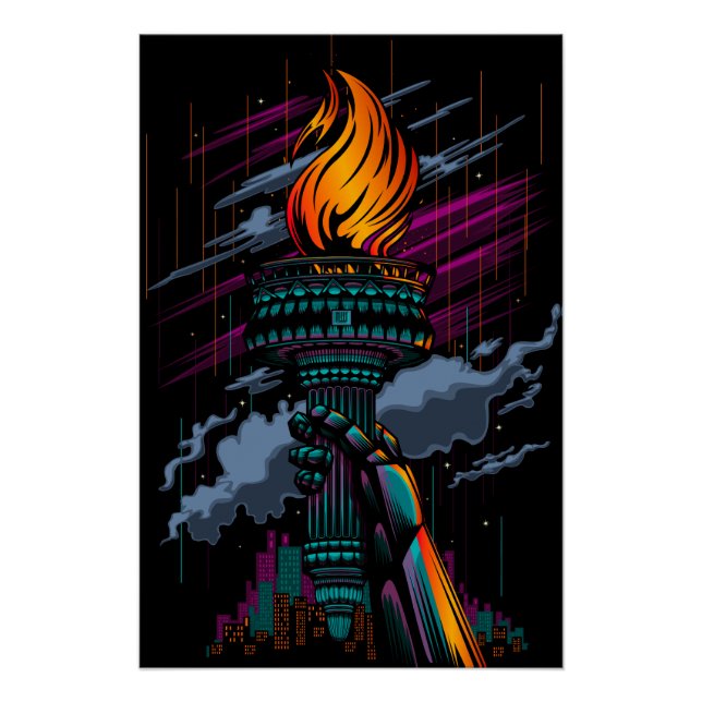 Póster Libertad (Anverso)