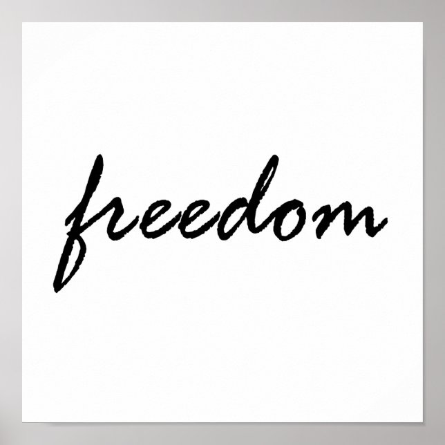 Póster Libertad (Frente)