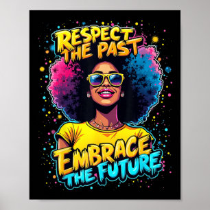 Póster Libertad 1865 African American Black Que