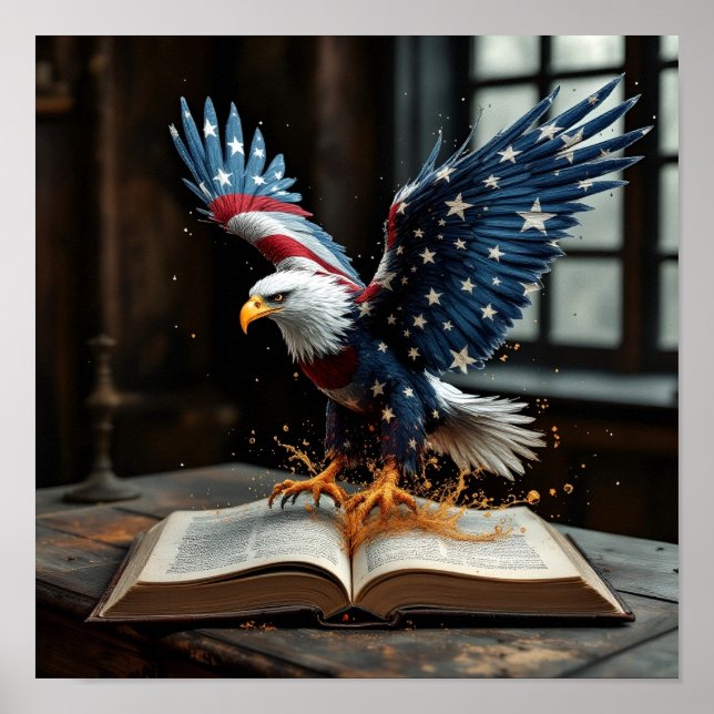 Póster Libertad Americana Revelada  (Frente)