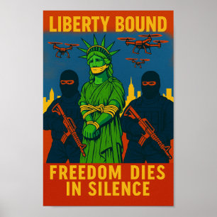 Póster Libertad Atada - Cartel