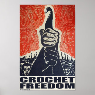 Póster Libertad Crochet - poster