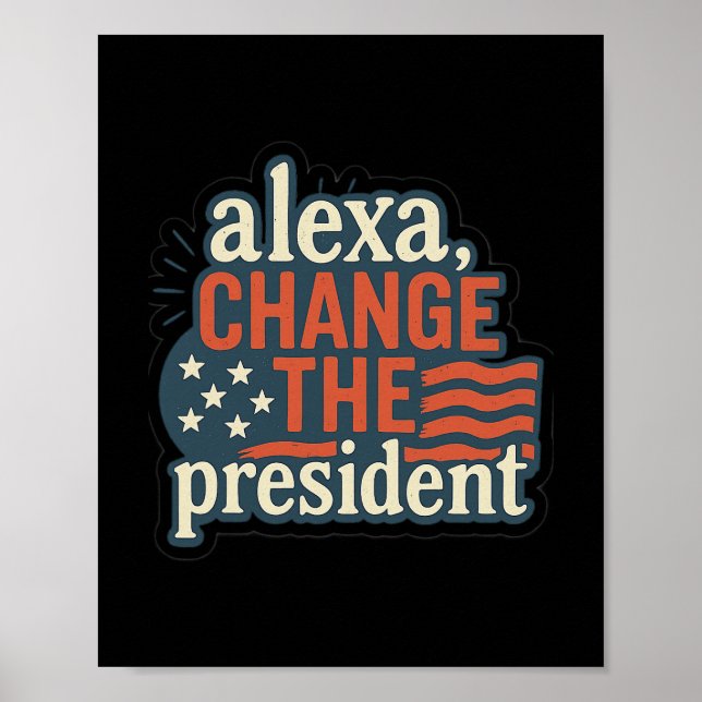 Póster libertad de Alexa (Frente)