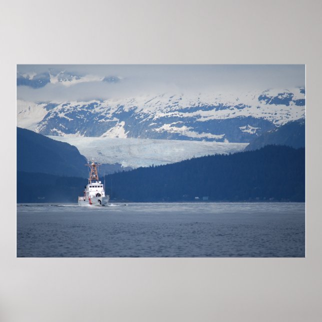 Póster Libertad de corte de guardacostas (Frente)