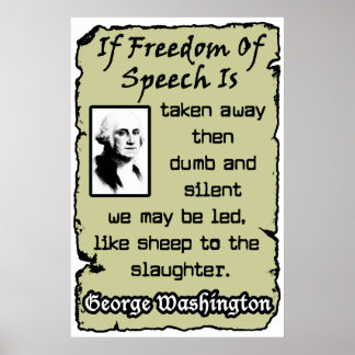 Póster Libertad De Expresión