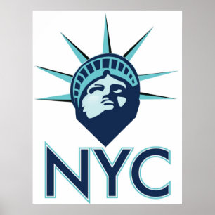 Póster Libertad de NYC