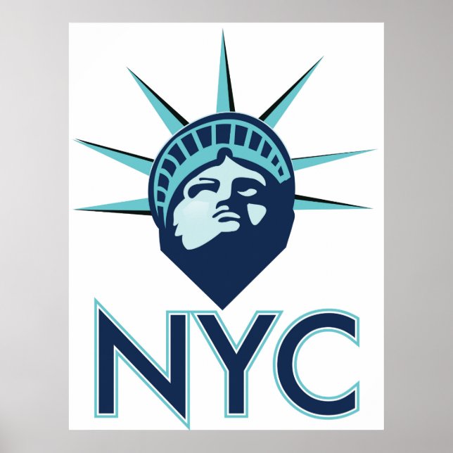 Póster Libertad de NYC (Frente)